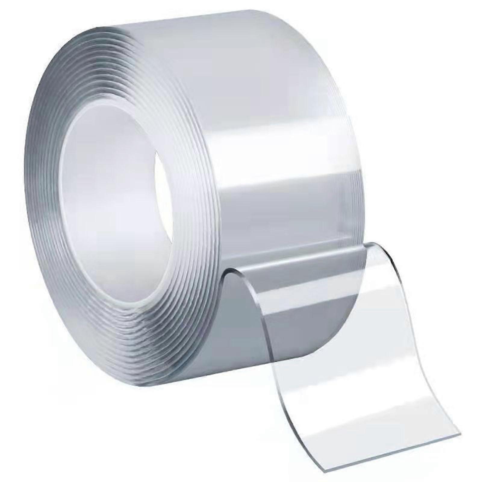 Transparent DoubleSided Tape, 10 Feet Strong Fixation, No Residue, High Transparency