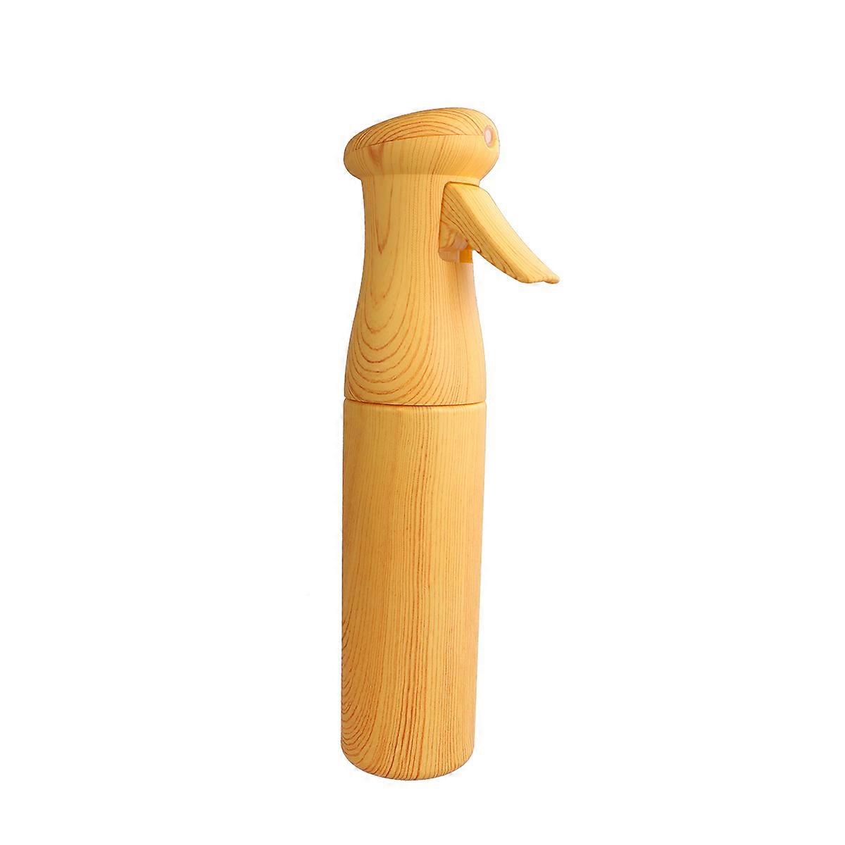 Fine Mist Spray Bottle Cosmetic Sprayer With Wood Grain Pattern For Travel 250ml PET Toner Storage 1Pc