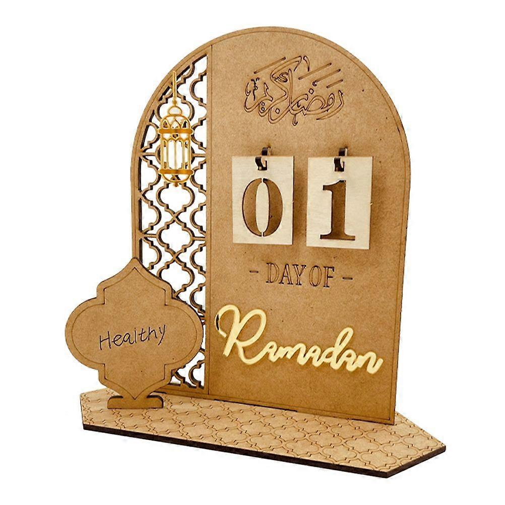 DIY Advent Calendar Wooden Countdown Calendar Home Desktop Countdown Ornament