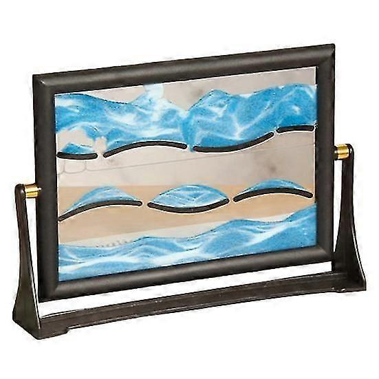 Moving Sand Picture Widely Applied Mountain Pattern Liquid Durable Stable Display Art for Bed Room