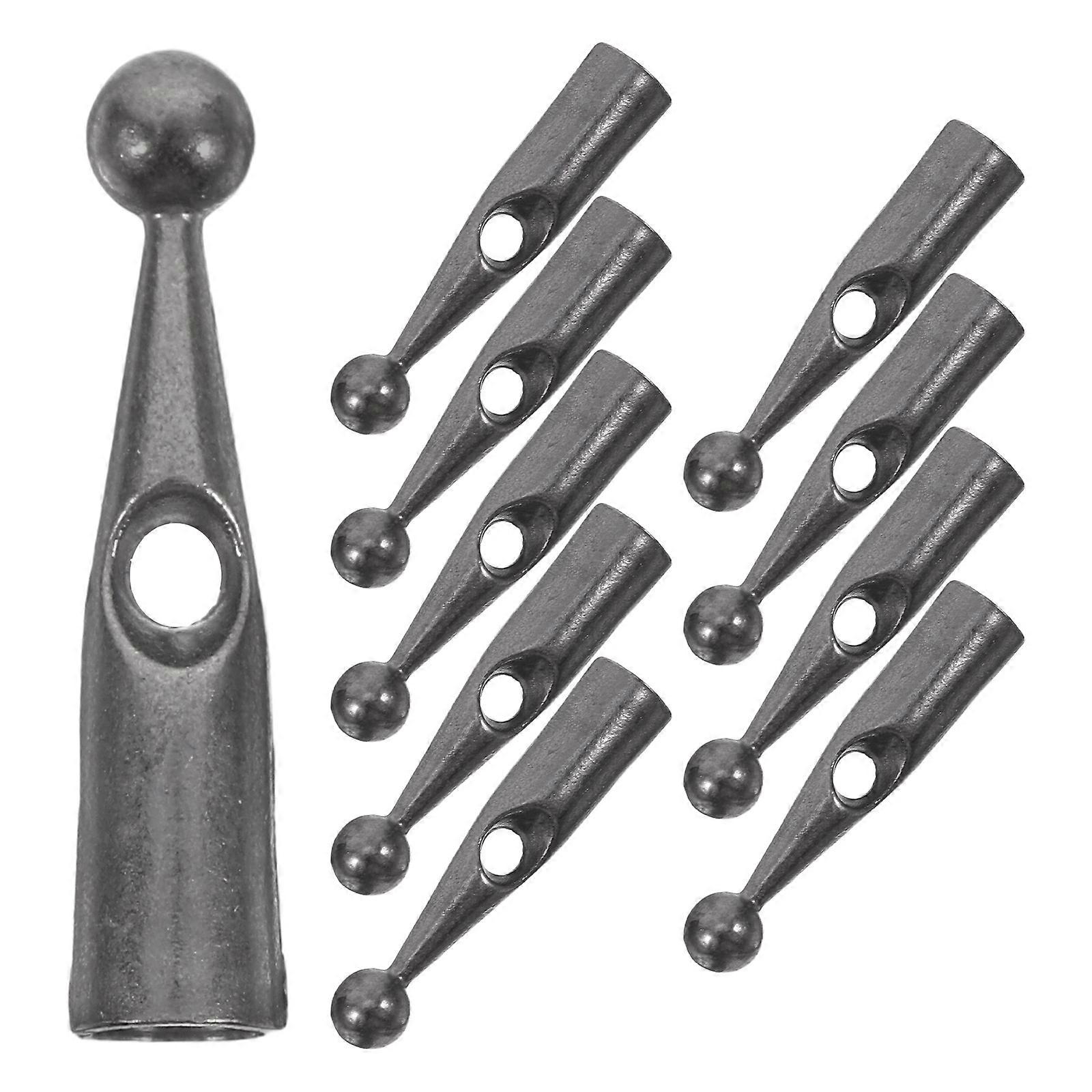 Umbrella Repair Parts Metal Tail Beads For General Users In Rainy And Sunny Weather 10Pcs