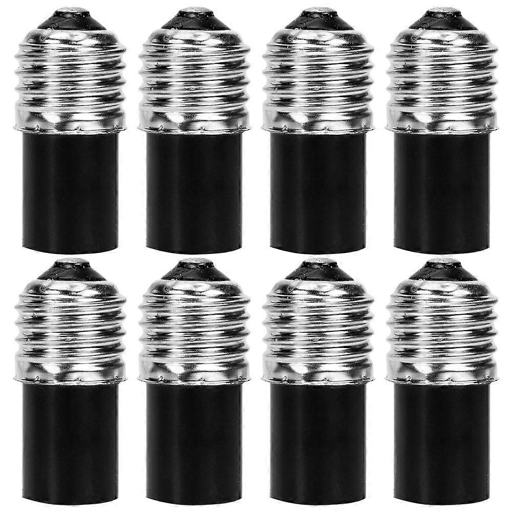 Lamp Socket Adapter Candelabra Base Socket Converters For Workshops Voltage Handling 8Pcs
