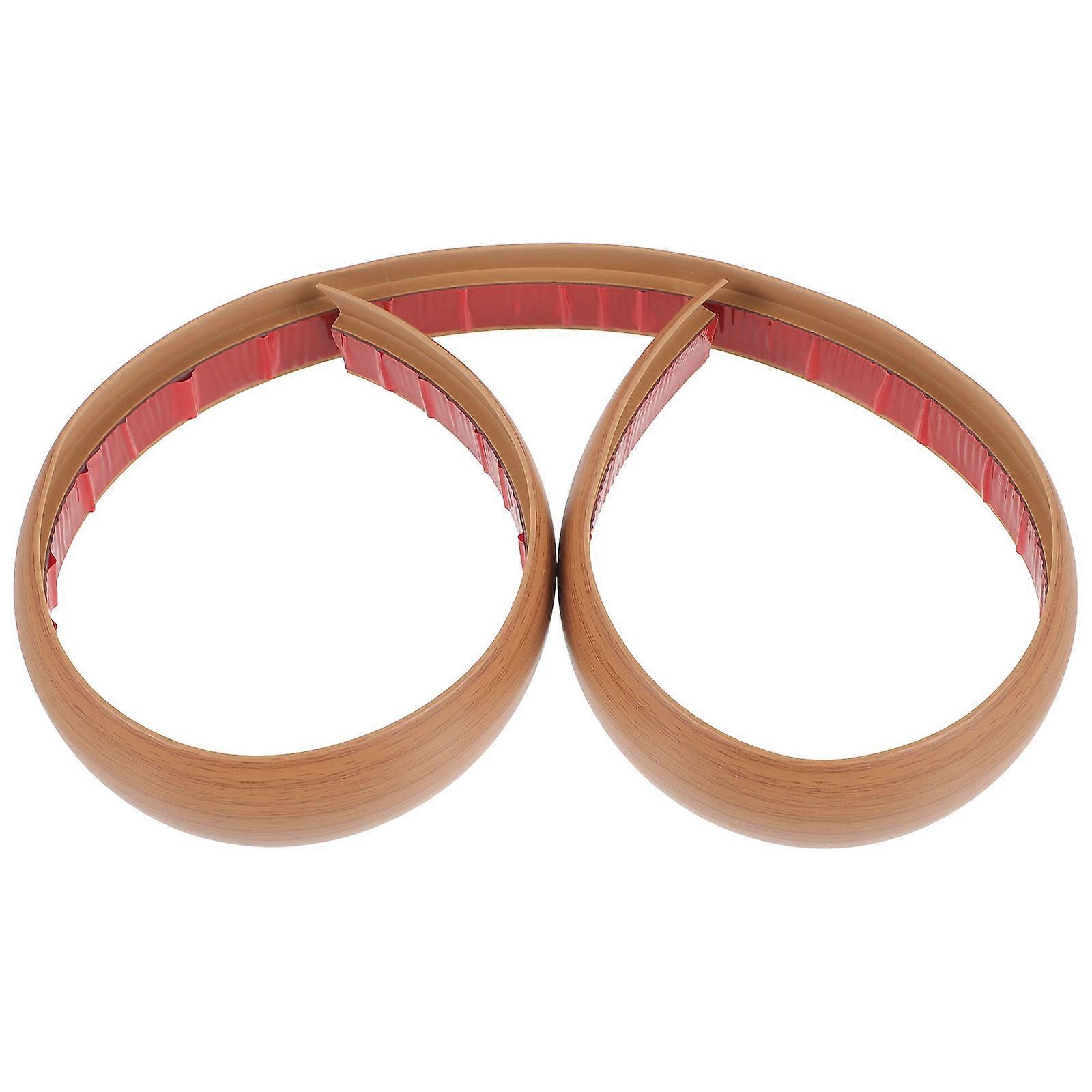 Floor Transition Strip Carpet Binding Strip For Home Use Yellow Oak Wood 100.00X4.00X1.00CM Edge Covering 1Pack