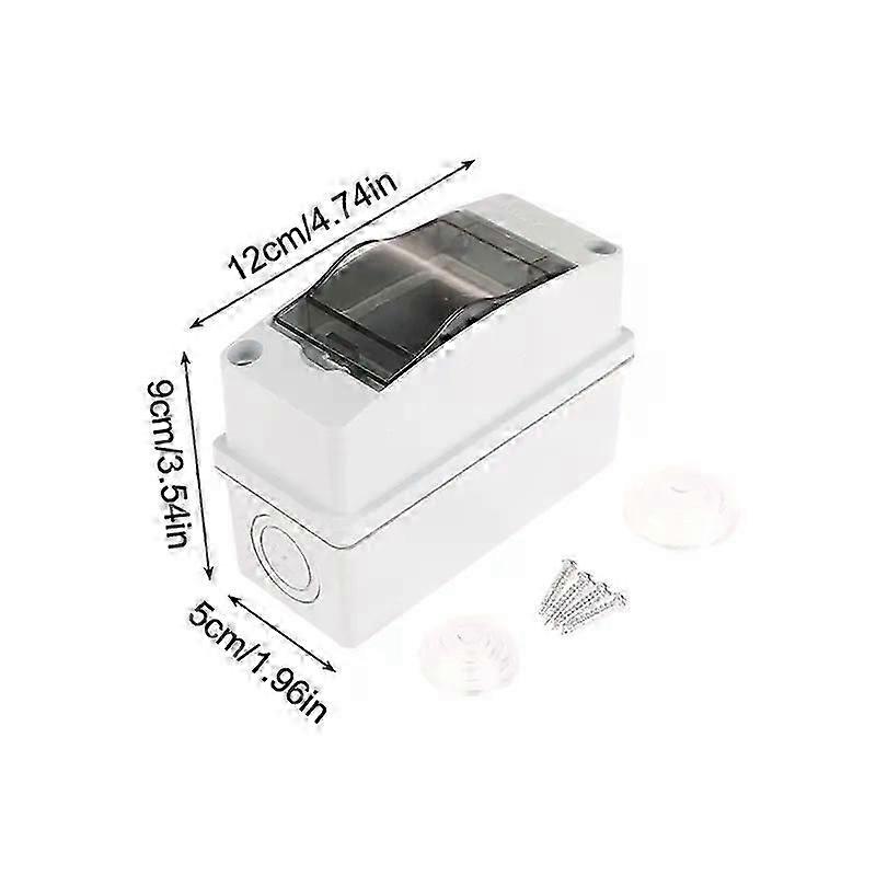 Outdoor Waterproof Electrical Distribution Box Circuit Breaker MCB Power Plastic Junction Wire Box Power Supply