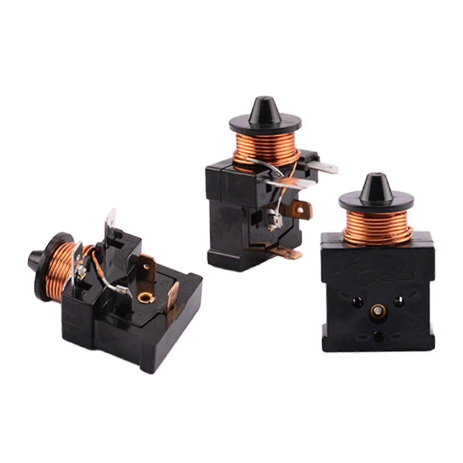 3-Piece Compressor Relay Starter Kit for 1.3 HP Refrigerator Maintenance