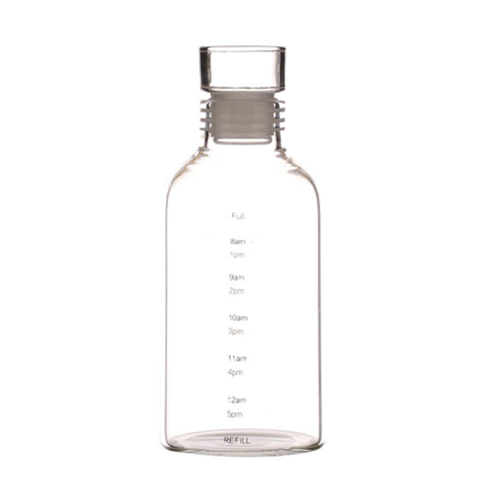 Practical glass cups, portable glass cups for precise liquid tracking, suitable for fitness enthusiasts 300 ml.