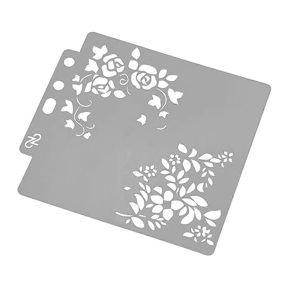 Painting Templates Drawing Stencil For Craft Scrapbooking Diy Cake Decor Reusable Flexible Design 1Pack