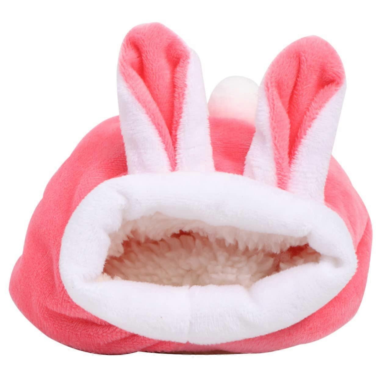 Cozy Bed for Hamsters and Small Animals Warm Nest for Rodents Soft Sleeping Pad for Hamsters, Guinea Pigs, and Rabbits Ideal for Winter Months