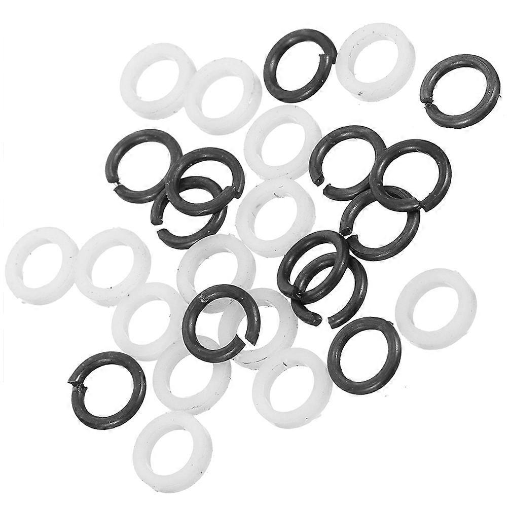 48pcs Durable Skid Strap Locks for Guitar – Secure Belt Buttons with Double Washers for Reliable Performance – Essential Guitar Accessories for All