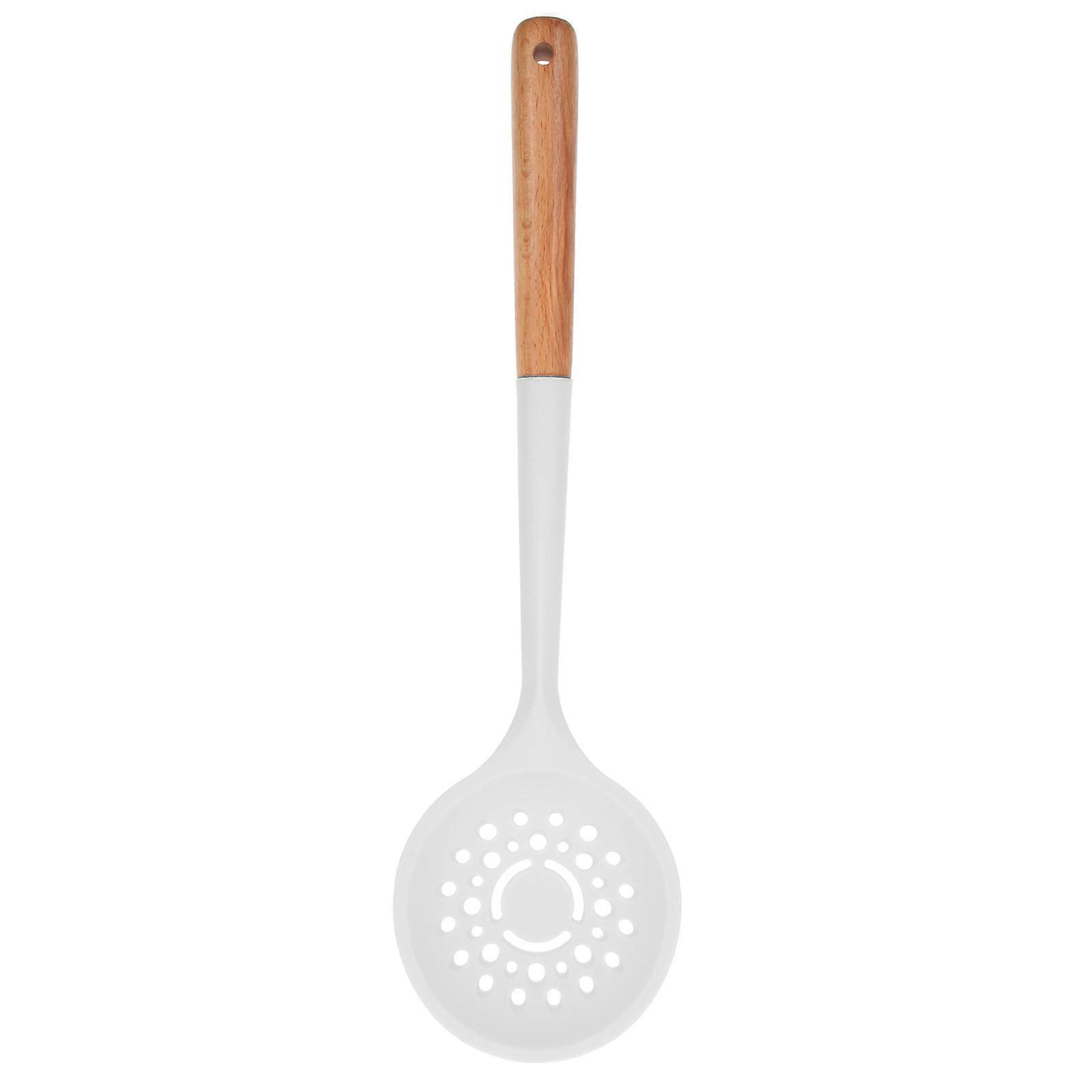 Pasta Filter Spoon with Non-Rusting Slots, Lightweight and Sturdy, Perfect for Cooking