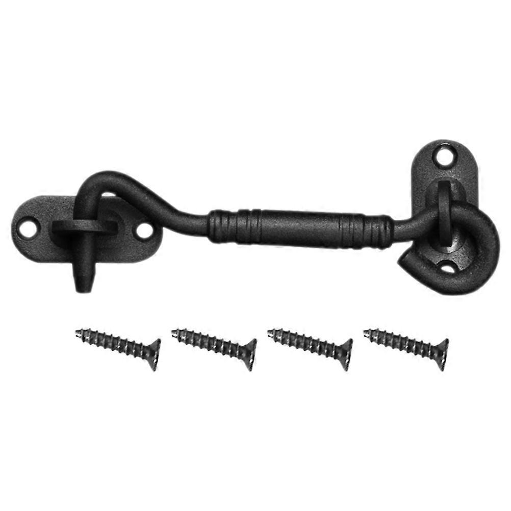 Barn Door Lock Hook Latch for Locking Use 1Set Heavy Duty Gate Latch