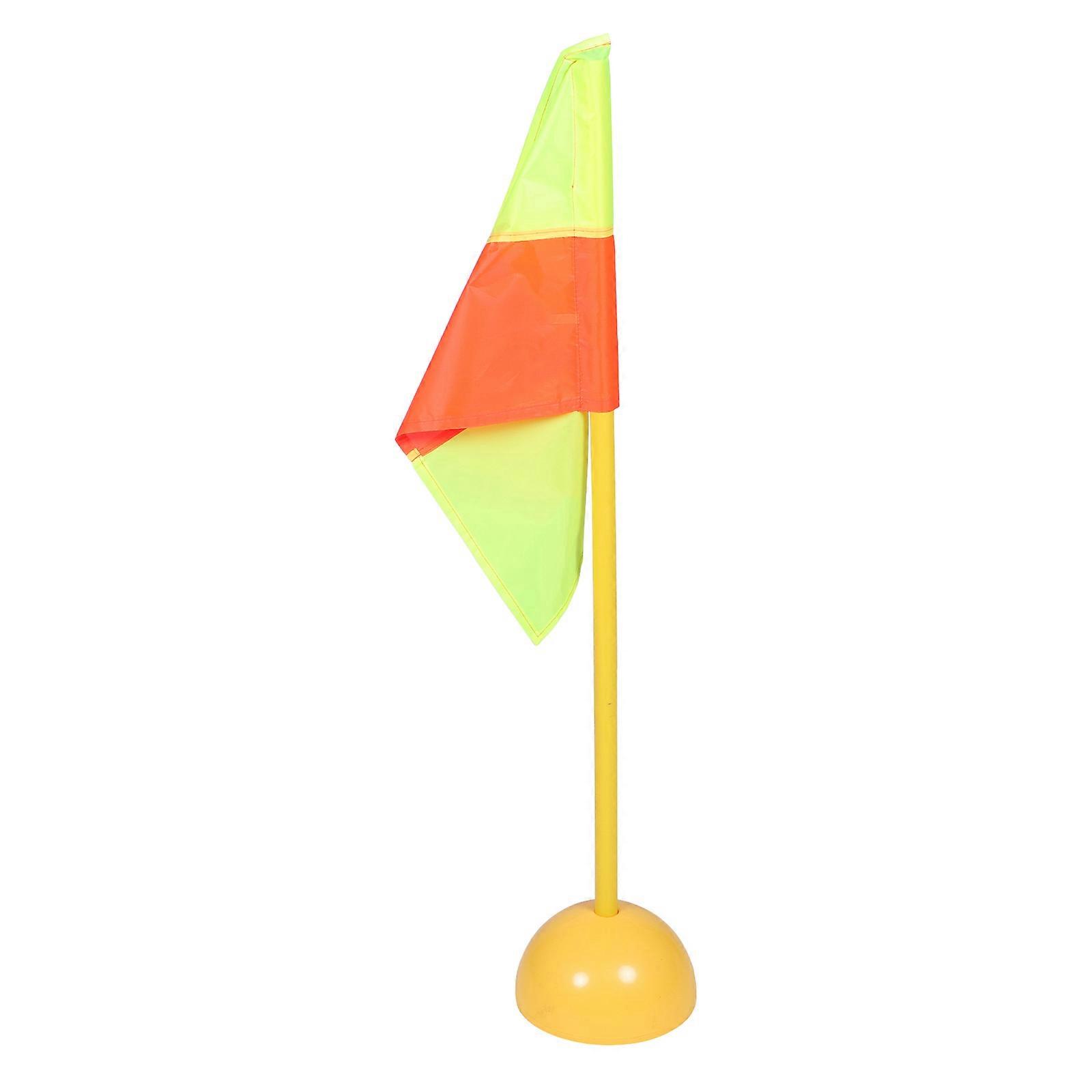 Sports Training Sessions Soccer Hurdles for Training Flagpole Shape 1Set