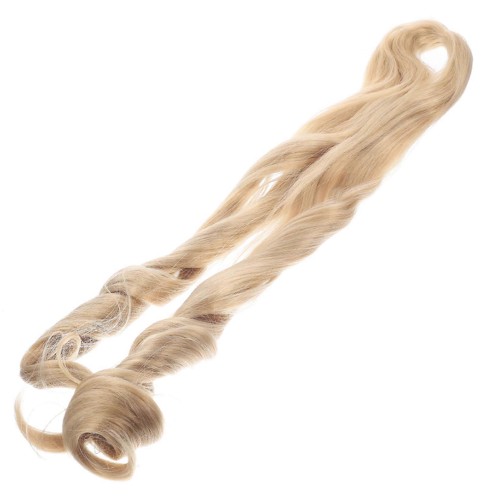 Braiding Hair Extensions Curly Braiding Hair Extension Wig High Temperature Fiber Stage Performance Photo Taking 1Pack