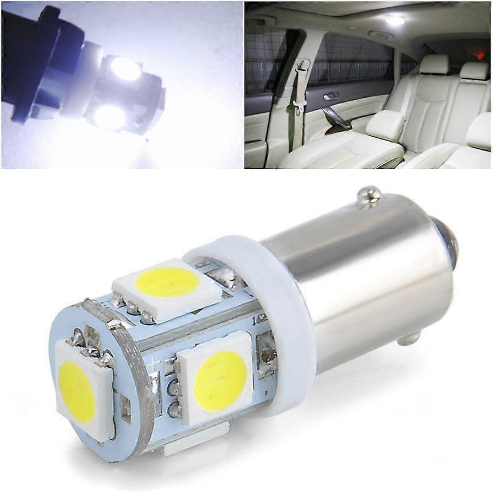 Led Auto Reading Light Ba9s 5050 5 Smd For Interior Use High Efficient Lighting 10Pack