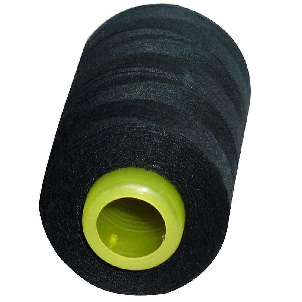 Polyester Thread Sewing Supplies Serger Quilting Beading Black 3000 Yards Low Lint 1Pcs