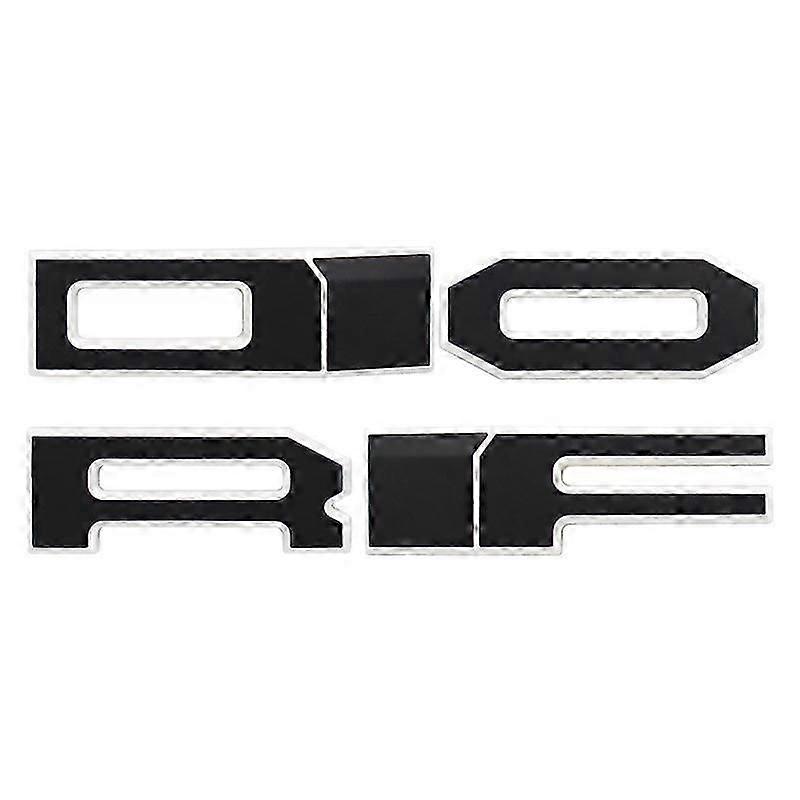 4 Letter For Modified Mesh Grill Grille Of Ranger 2015-2018 T7 Px2 Mk2 Xl Xl+ Xls Xlt Wildtrak