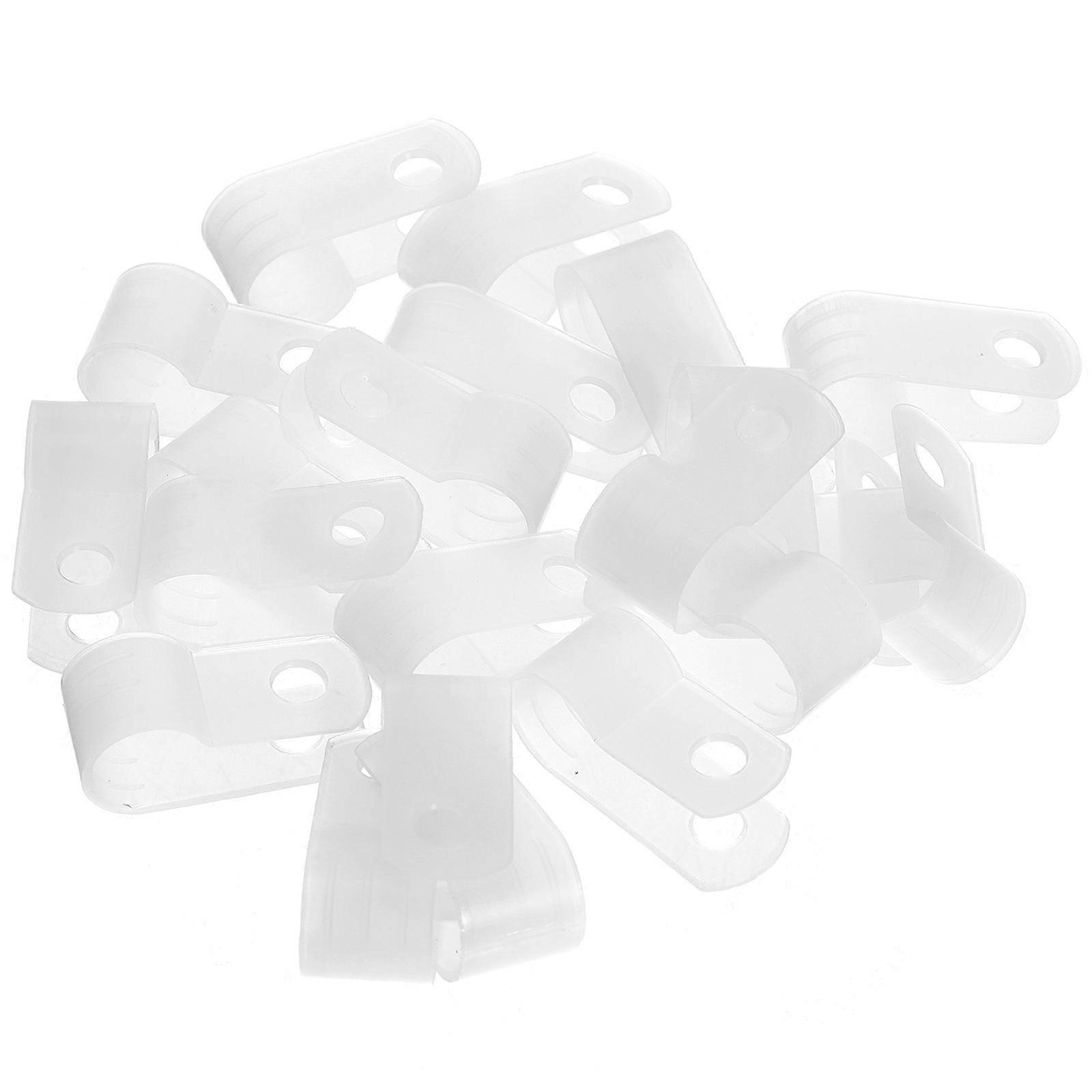 1000pcs Replacement Rope Light Clip Wire Holder Cable Clip Plastic Clamp