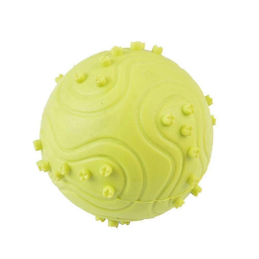 Squeaky Chew Ball for Dogs - Durable Pet Training Toy & Fun Play Ball for Chewing and Fetching