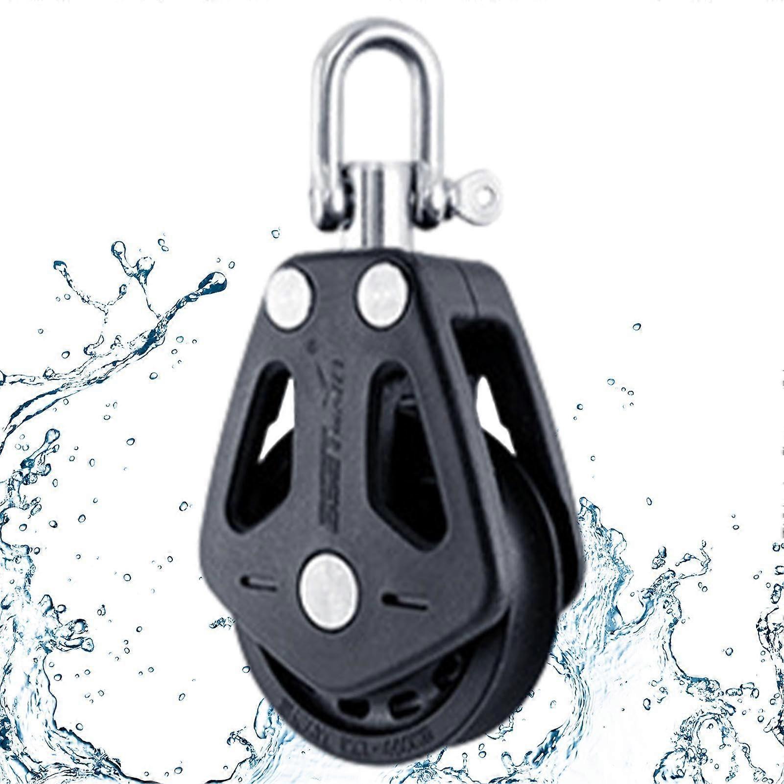 Sail Reel, Swivel Castors for Cables, Trolley Crane Pulley Block System with  Load Capacity,  Sailing Accessories Type 1