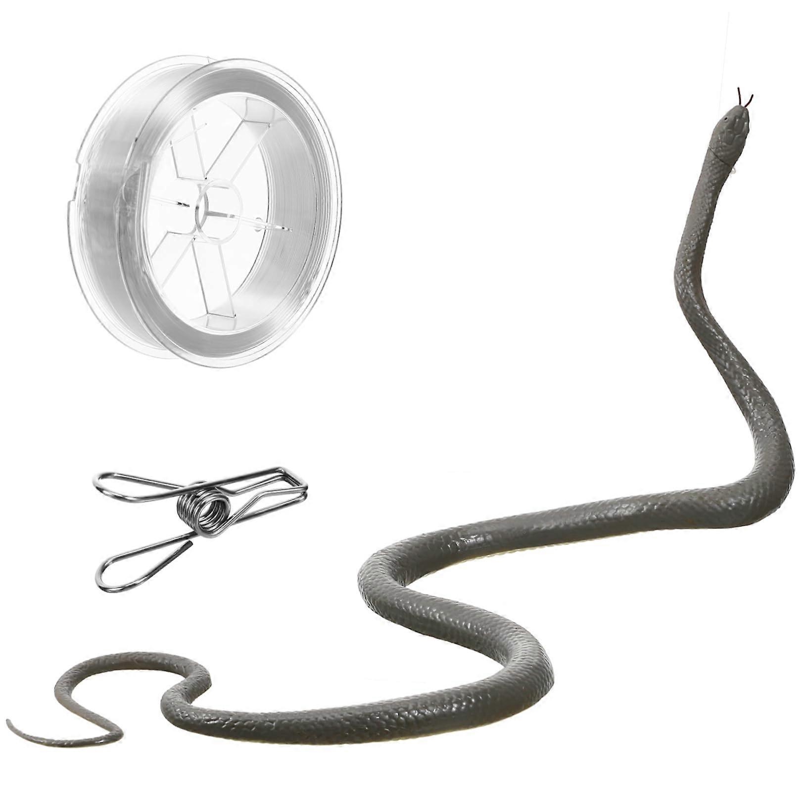 Fake Toy Funny Toy Prank Snake Toy Snake Prank for Adults Snake Tricky Toy Realistic Snake Figures Rubber
