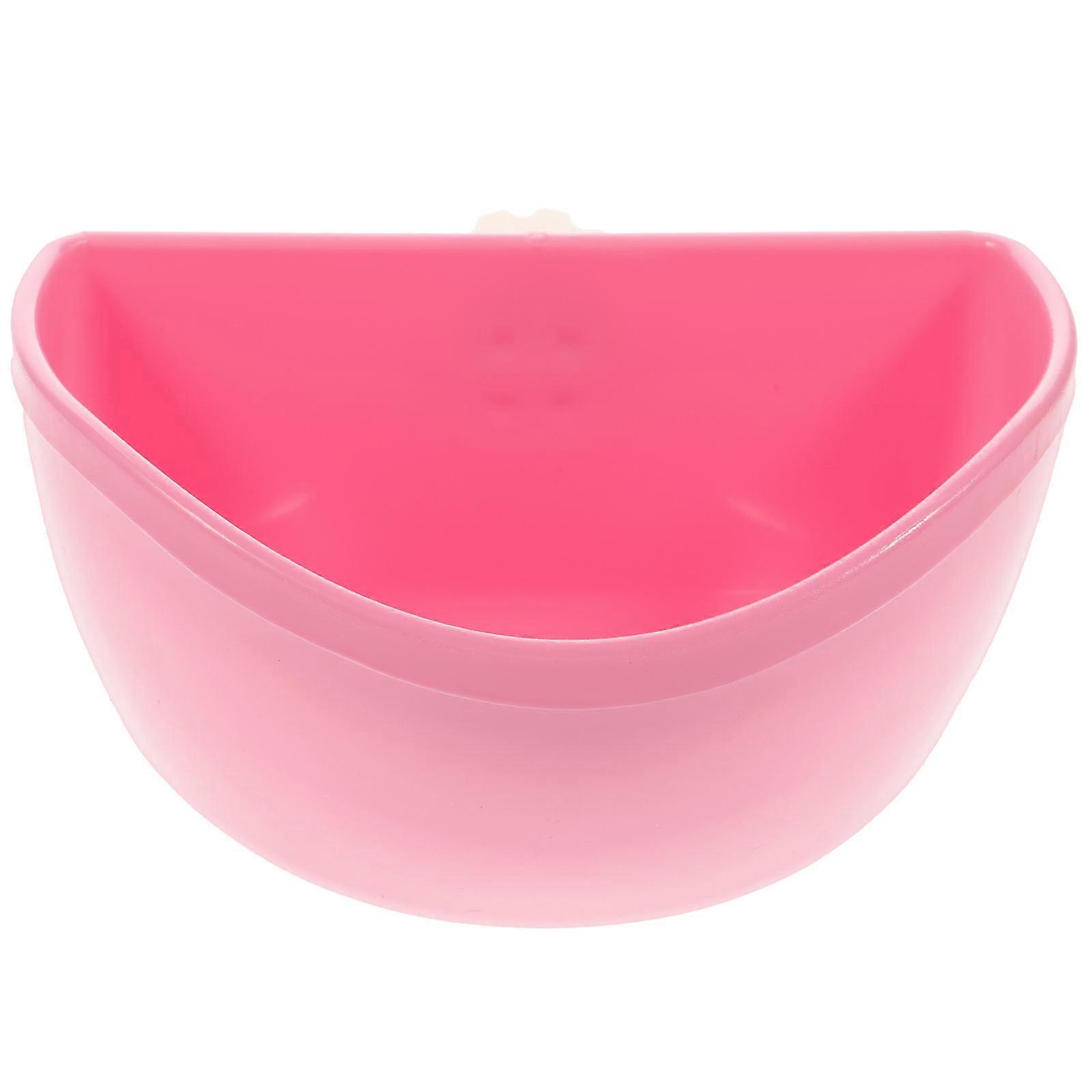 Guinea Pig Dishes Rabbit Water Bowl Feeding Time Small Animals Snap Lock System Prevent Sliding 1Pack