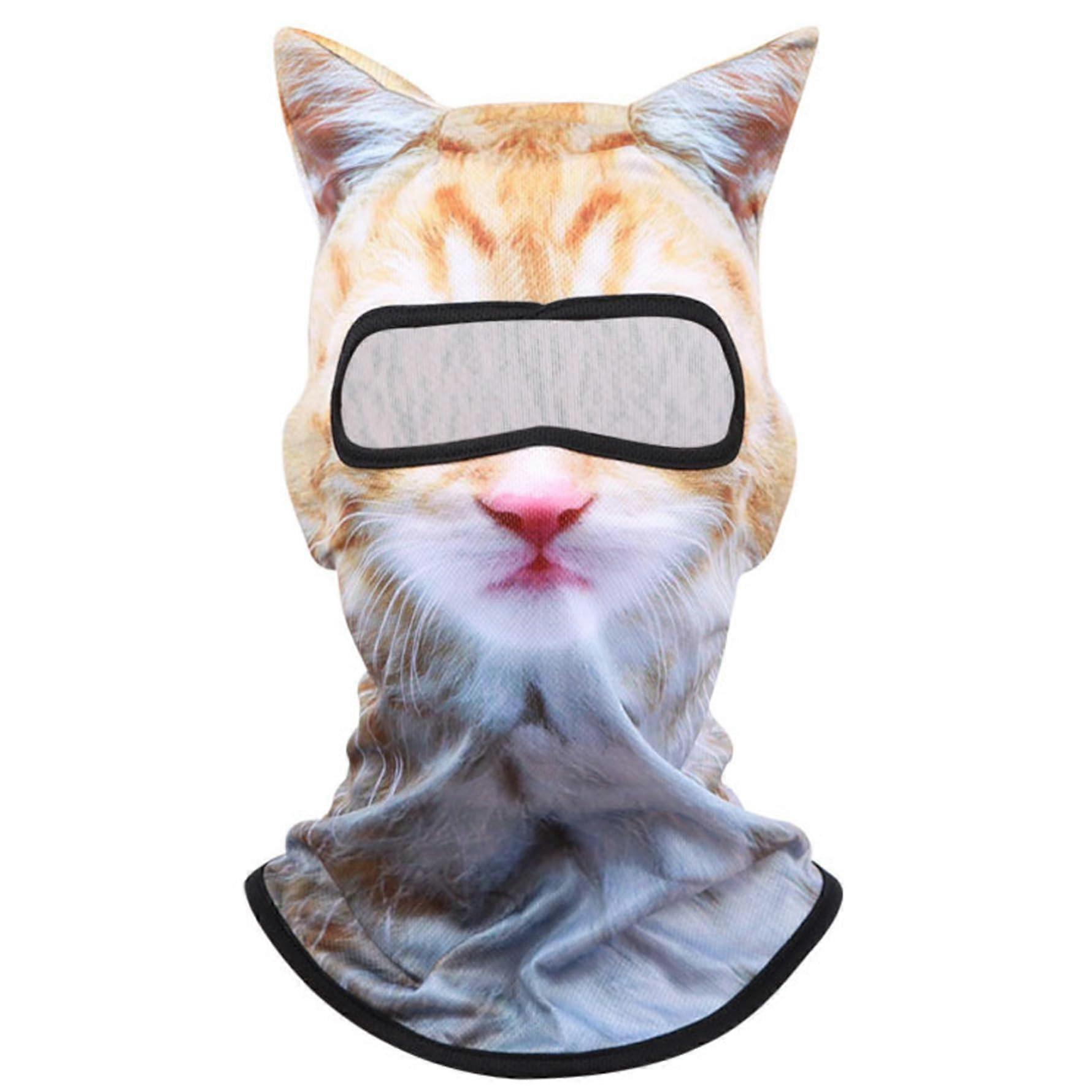 Cat Balaclava ، بالاكلافا للكلب ، لطيف لكامل الوجه