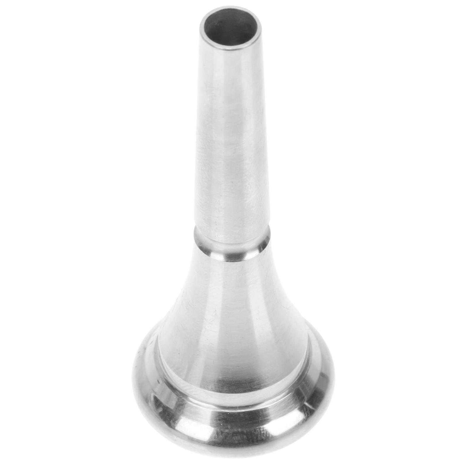 French Horn Mouthpiece Replacement, Professional Alloy, Easy Installation, Durable for Students and Professionals