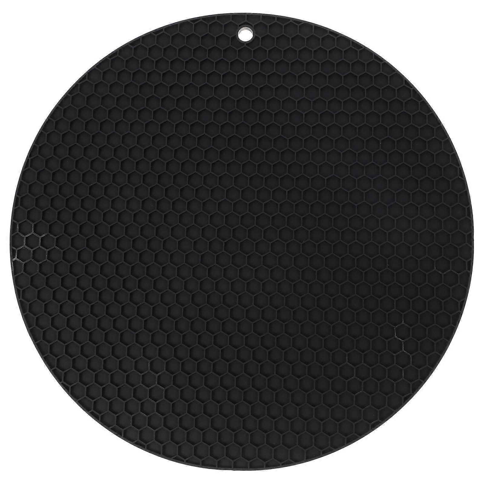 Silicone Heat Pads For Hot Pots Protect Table Kitchen Decor Square Shape Non-slip 11.79x11.79x0.24in 1Pack