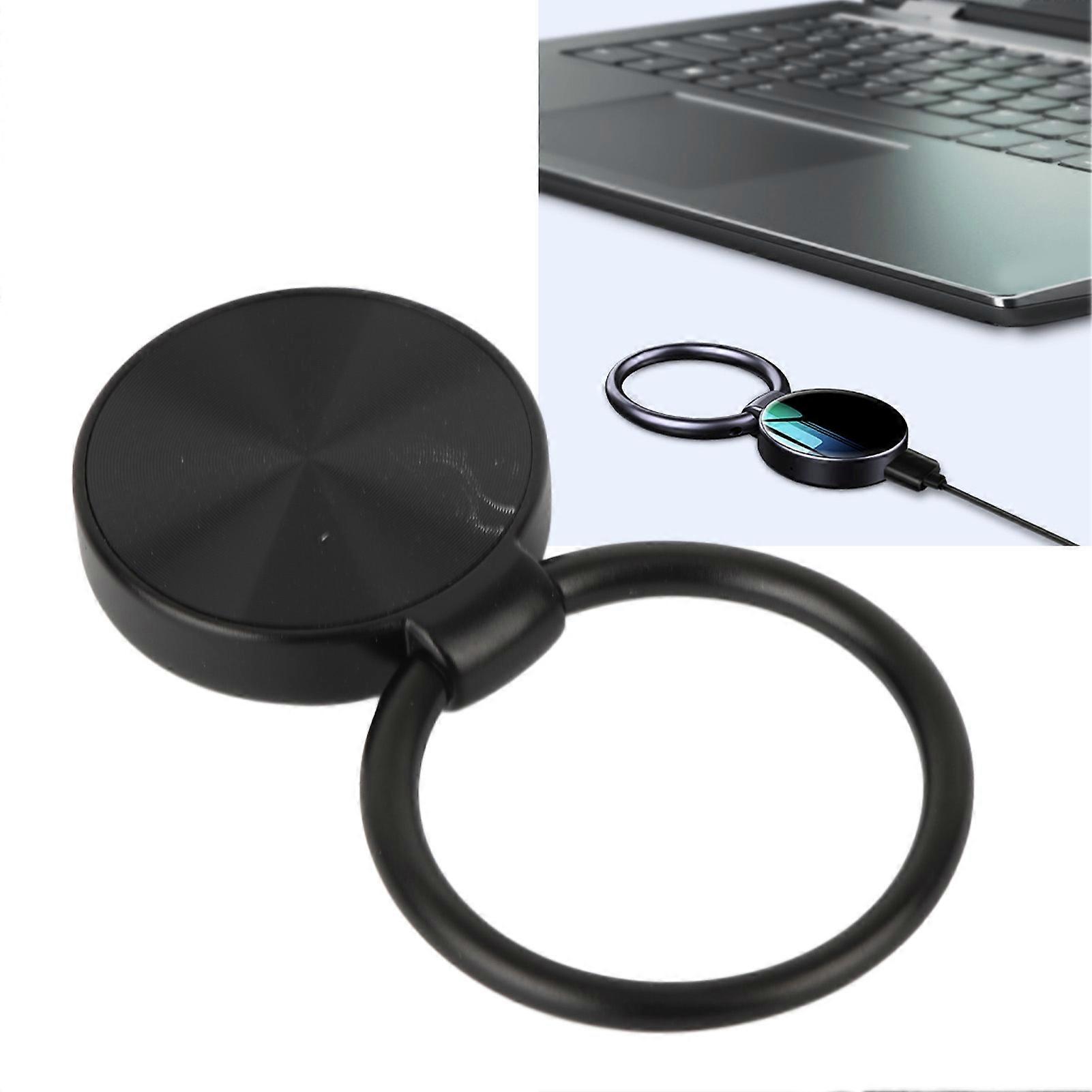 Voice Activated Recorder HD Noise Reduction Keyring Design Mini MP3 Recorder for Study Meeting Interview 32GB