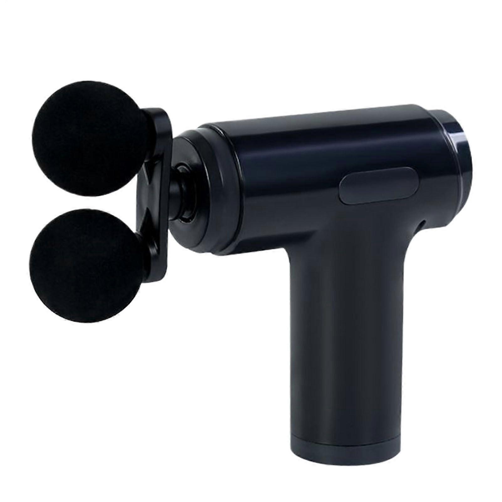 Mini Massage Gun Deep Tissue Massager With 4 Heads, Portable Handheld Massager For Muscles