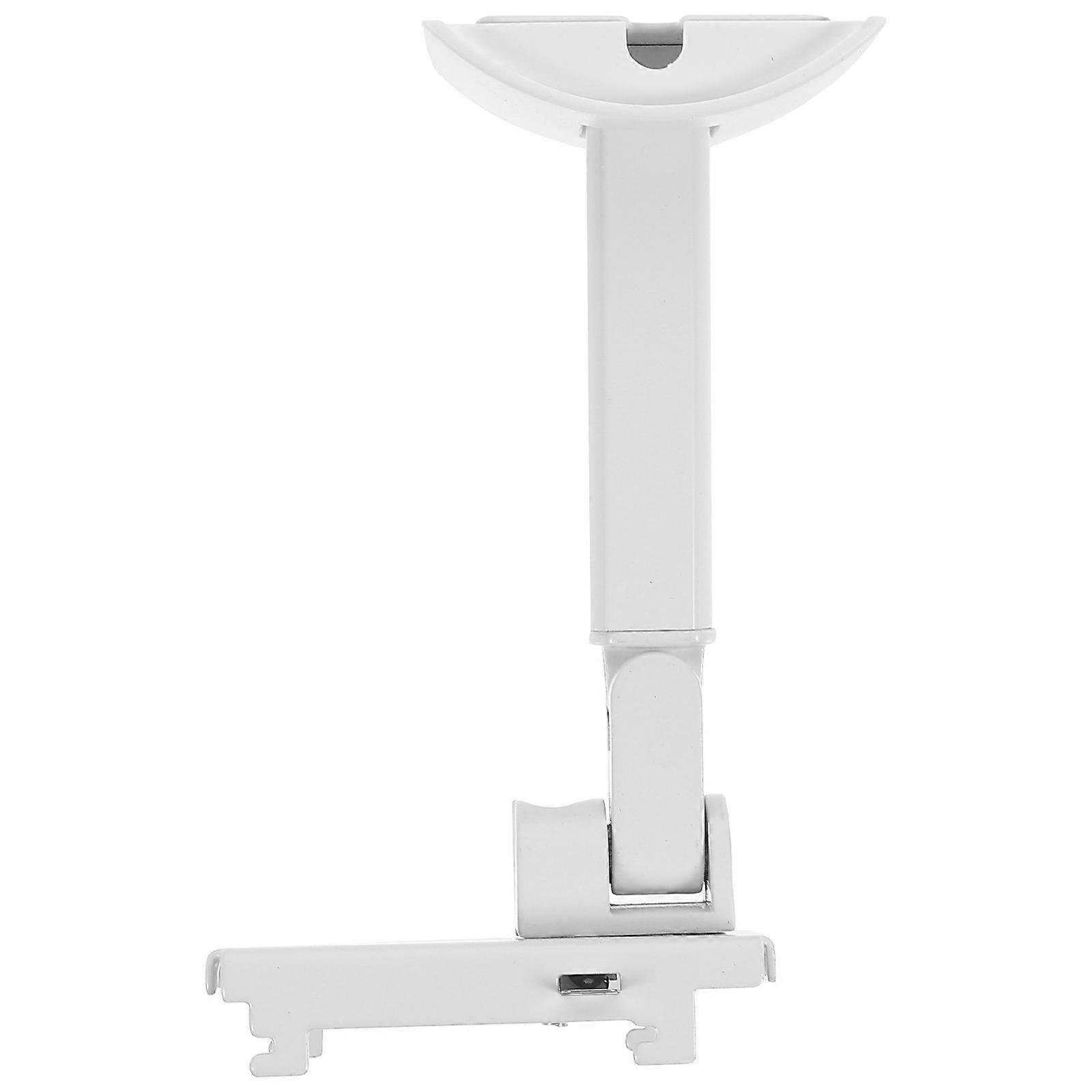 Speaker Wall Rack Universal Wall-Mounted Speaker Holder Adjustable For Living Room White 15.5X6.5X4.5CM 1Pack