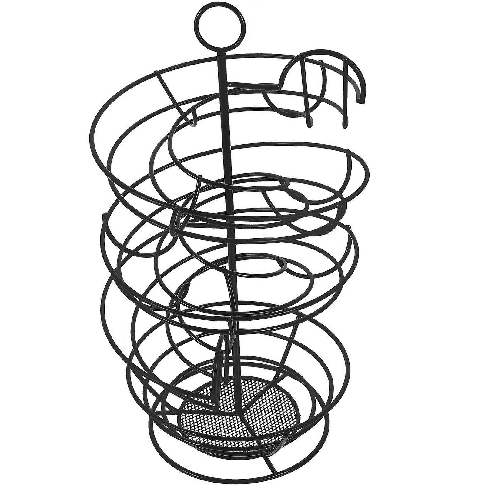 Egg Organizer Stand Iron Egg Storage Rack Simple Style Kitchen Storage Prevent Crushing 1Set