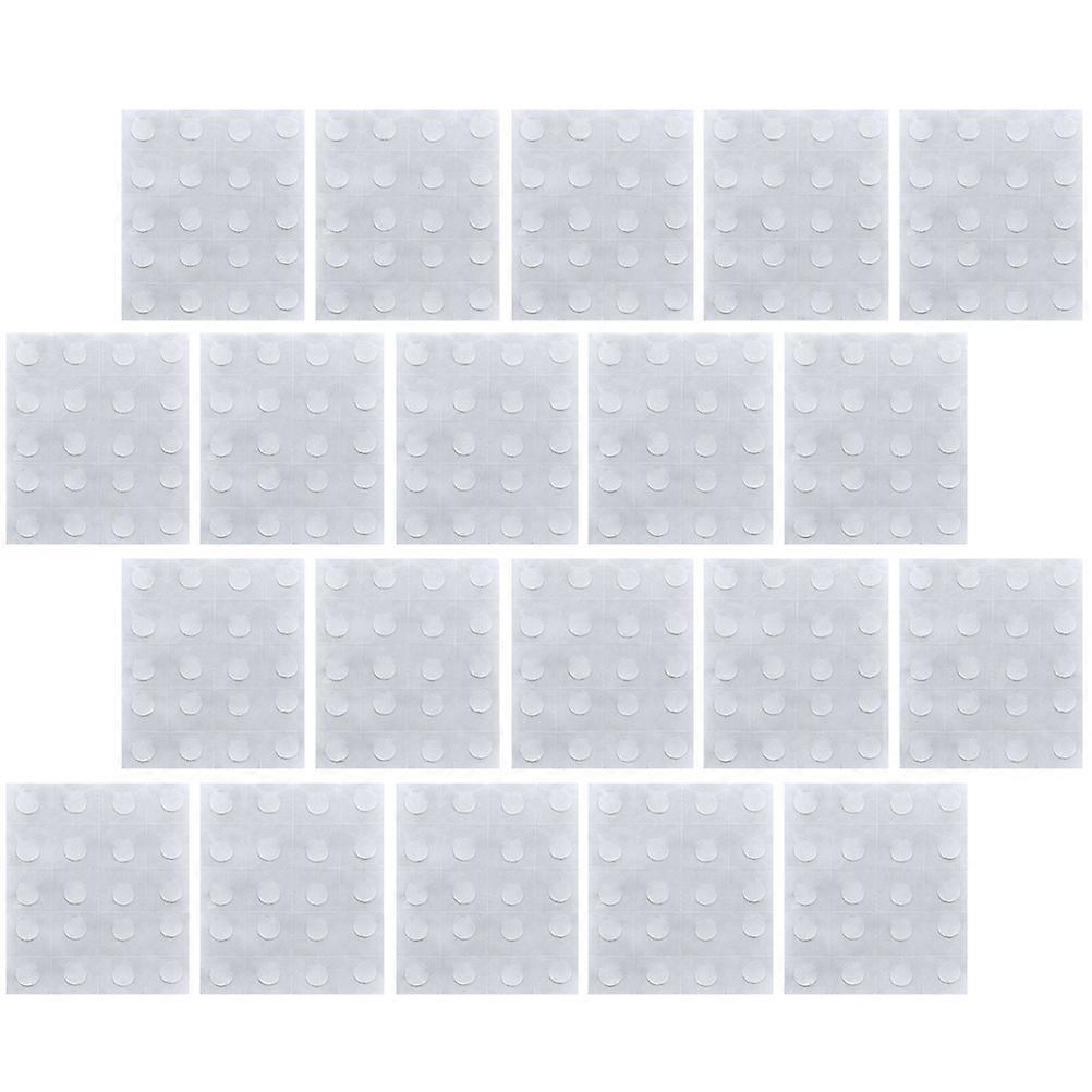 Balloon Double Sided Glue Sheets for DIY 50 Sheets Balloon Attachment Stickers