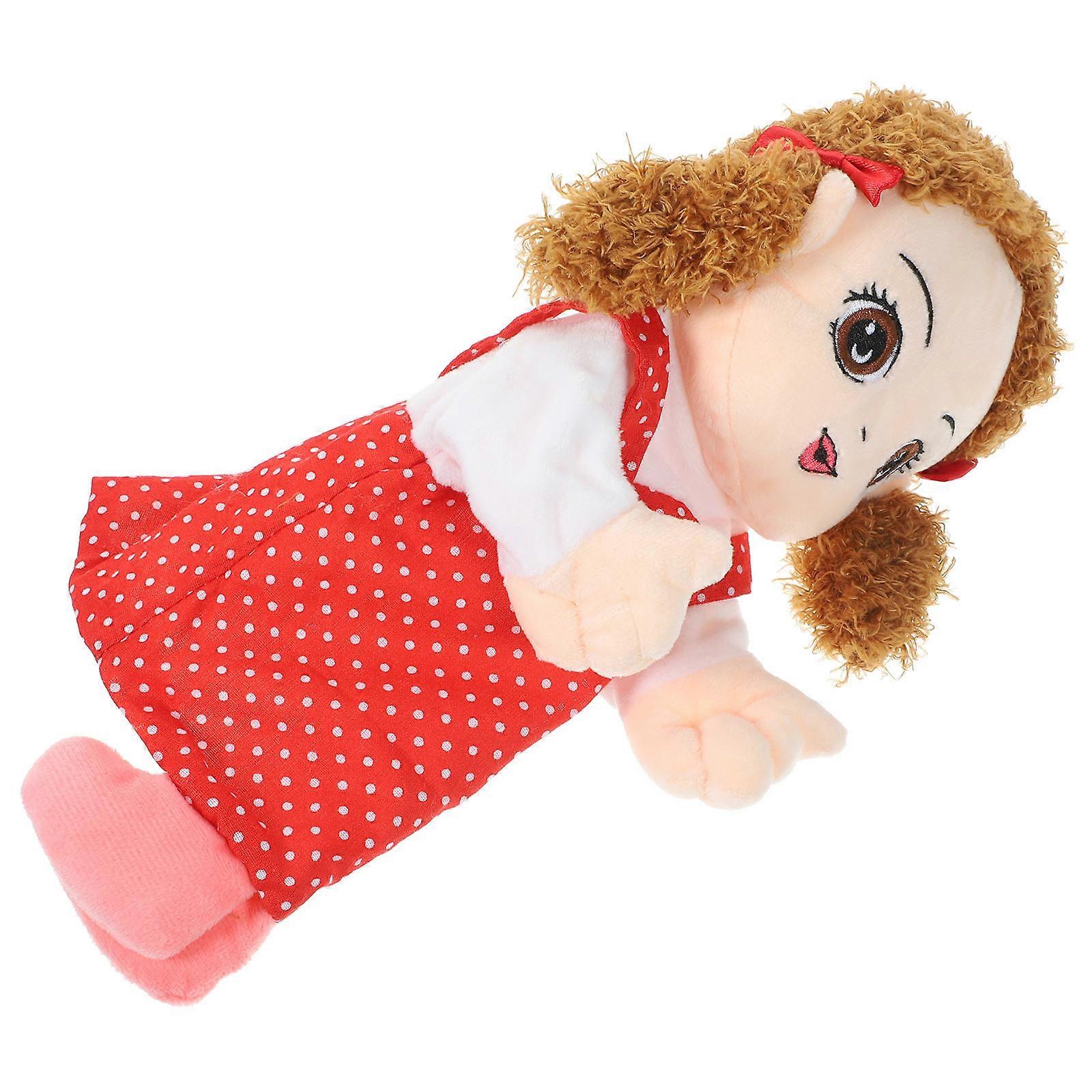 Interactive Plush Hand Puppet for Soft Storytelling and Imaginative Play – Washable Decorative Doll to Enhance Parent Child Bond and Communication