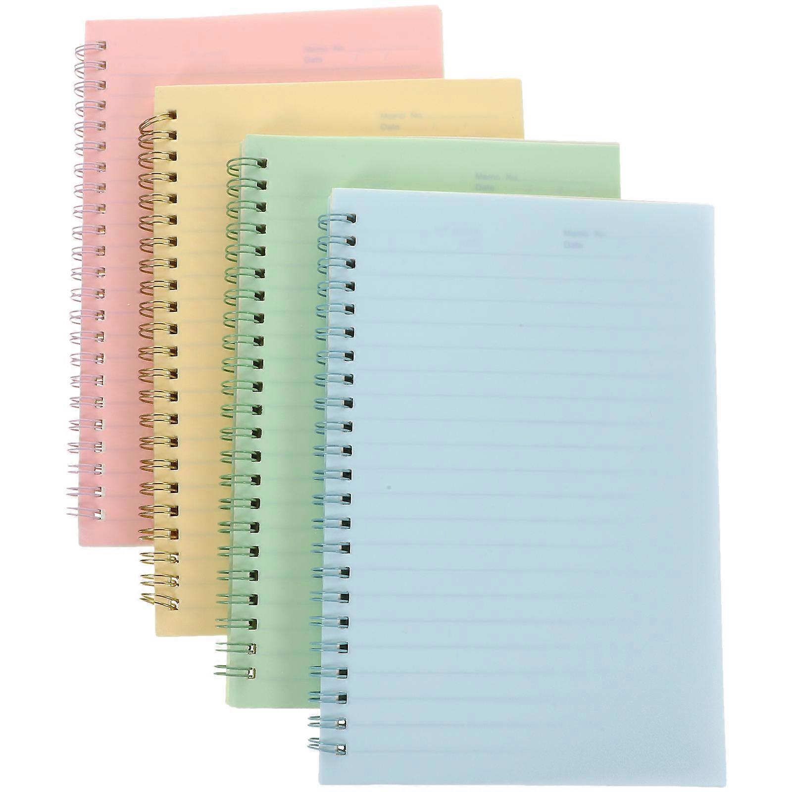 Spiral Notebook with Sturdy PP Cover and Thick Paper Great for Note Taking at Home Assorted Pieces