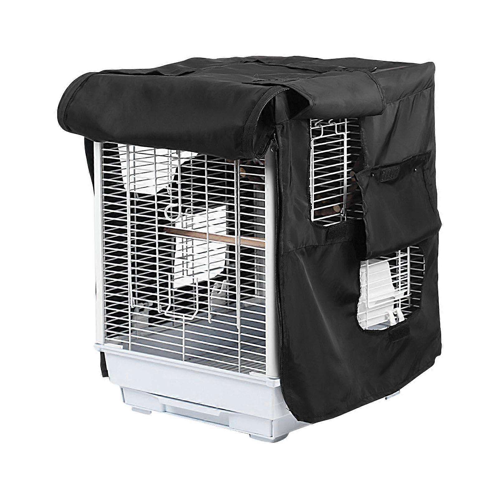 Bird Cage Cover for Insulation, Lightproof, Windproof Net for Parakeets, Parrots and Small Animals, Warm Material