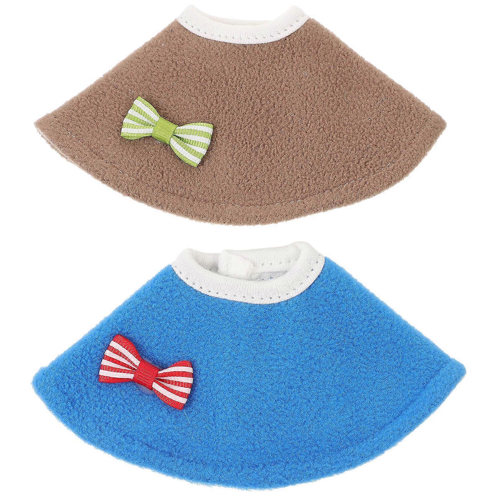 Parrot Collar for Bird Recovery 2Pcs Protective Anti-Pecking Neckbands