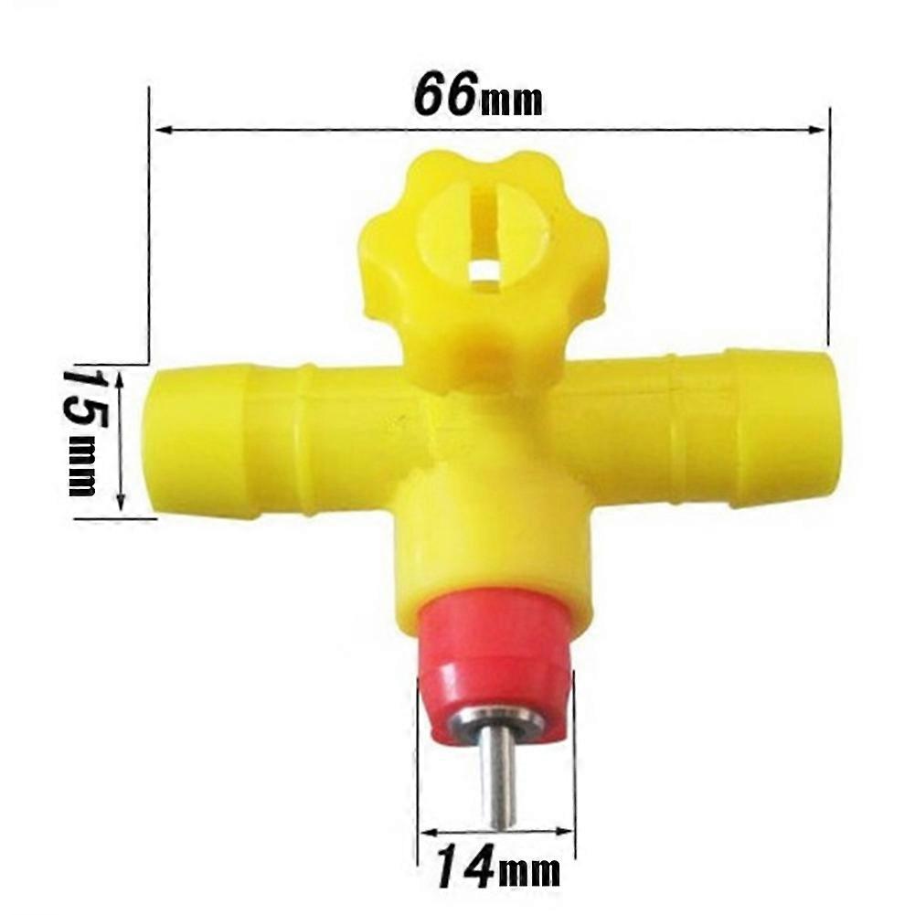 3 Way Chicken Water Dispenser Poultry Hens Quail Drinking Bowls Backyard Pacifier Drinker Chicken Flock Watering