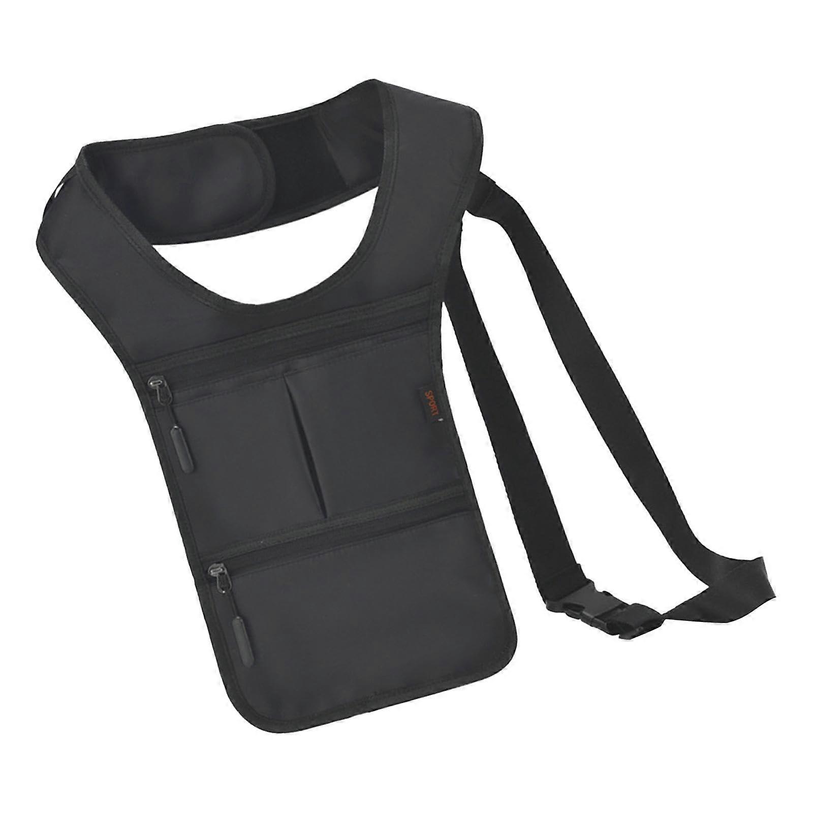 Underarm Sling Bag with Multiple Pockets, Concealed Backpack for Sport and Work, Durable Material, Stylish Design
