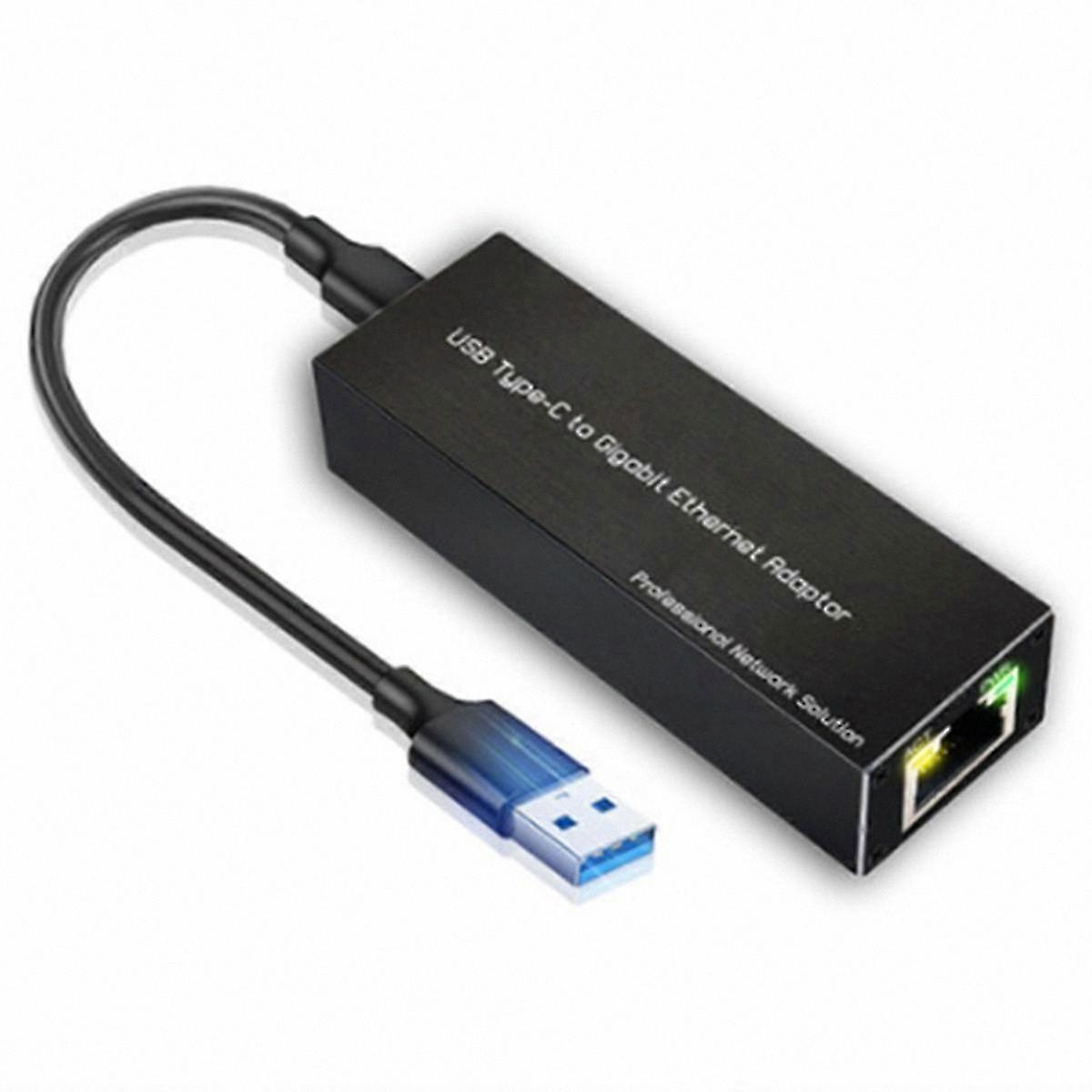 Type-C to RJ45 Gigabit Ethernet Adapter, USB-C to 1000Mbps Network Converter
