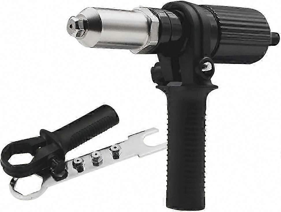 Rivet Gun Adaptor for Cordless Drill Electric Nut Riveting Riveter Insert Tool
