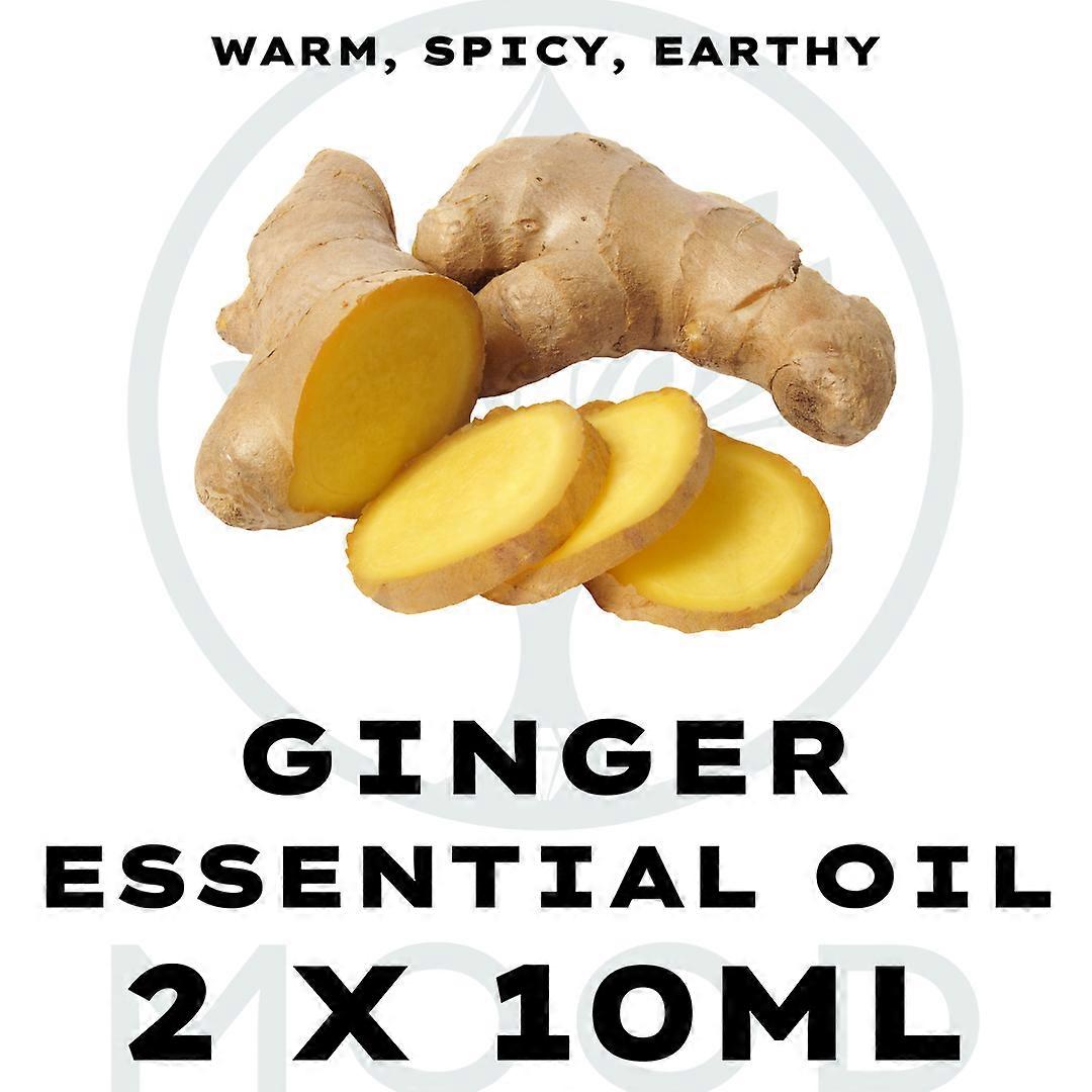 Ginger Essential Oil 2 X 10ml Twin Pack