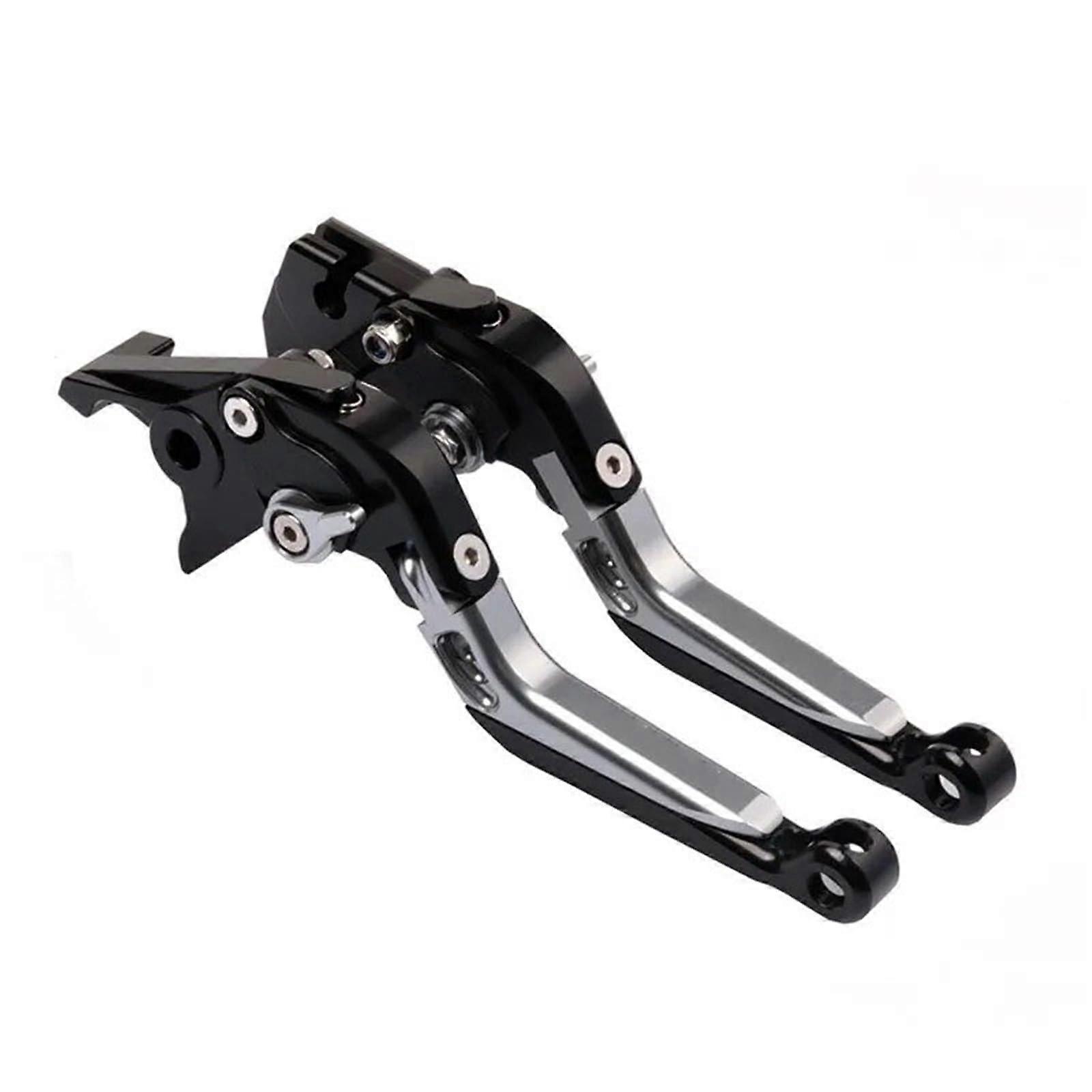 Benda LFC700 LFC 700 Replacement Parts Motorcycle Accessories Adjustable Folding Brake Clutch Lever Set Handle Lever (CSilver)