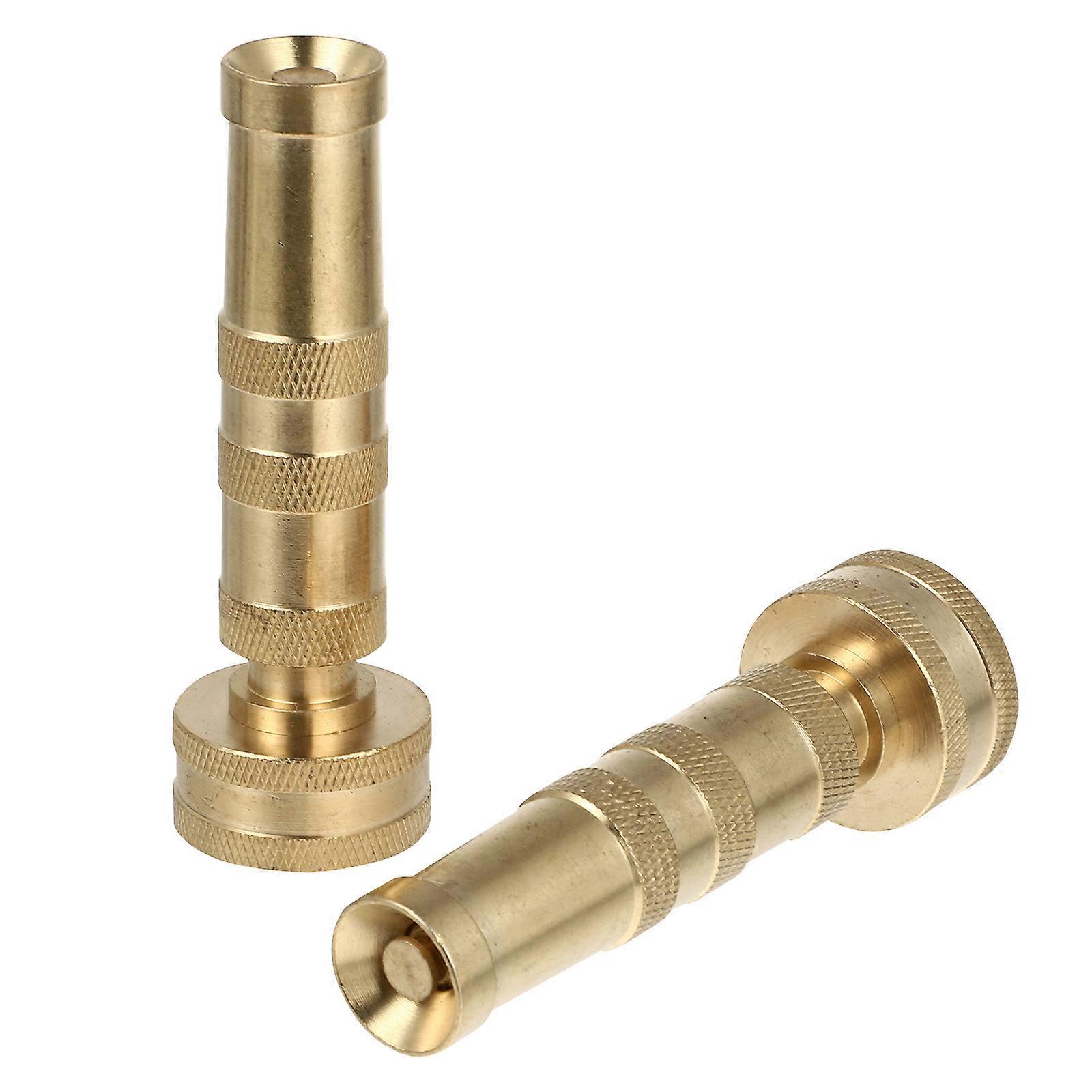 2Pcs Heavy Duty Hose Nozzle Adjustable Hose Nozzle for Outdoor Garden 4 inch