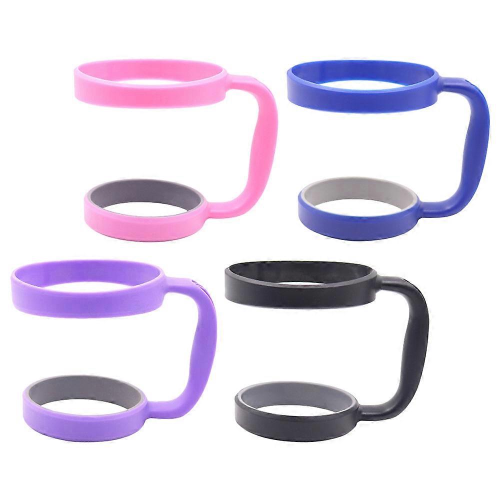 Plastic Tumbler Handle Holder 4Pcs Prevent Scalding Ergonomic Design Suitable For Coffee Shop And Restaurant