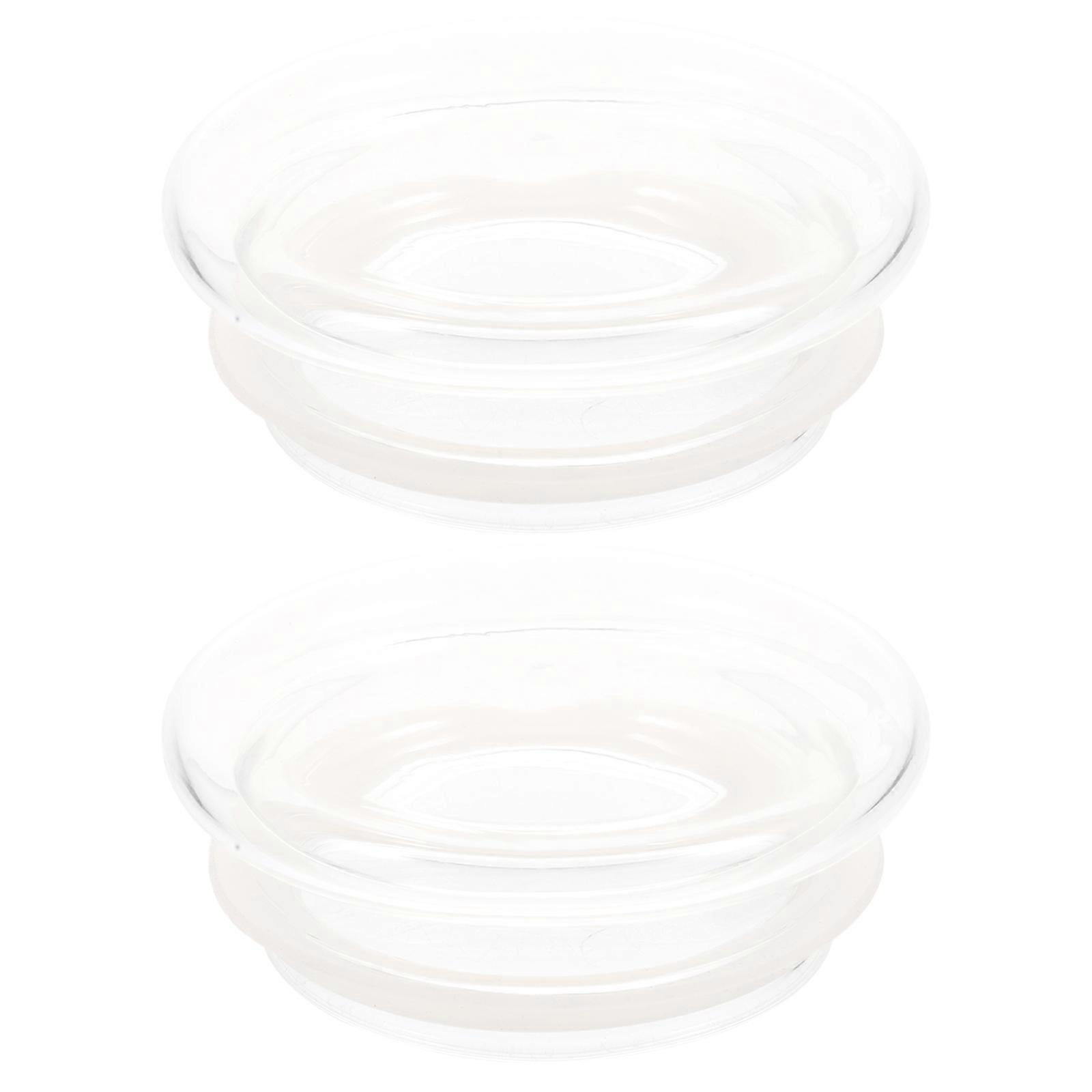 Glass Teapot Lids   2pcs Set | Leak Proof Design | Simple & Functional Tea Pot Accessories