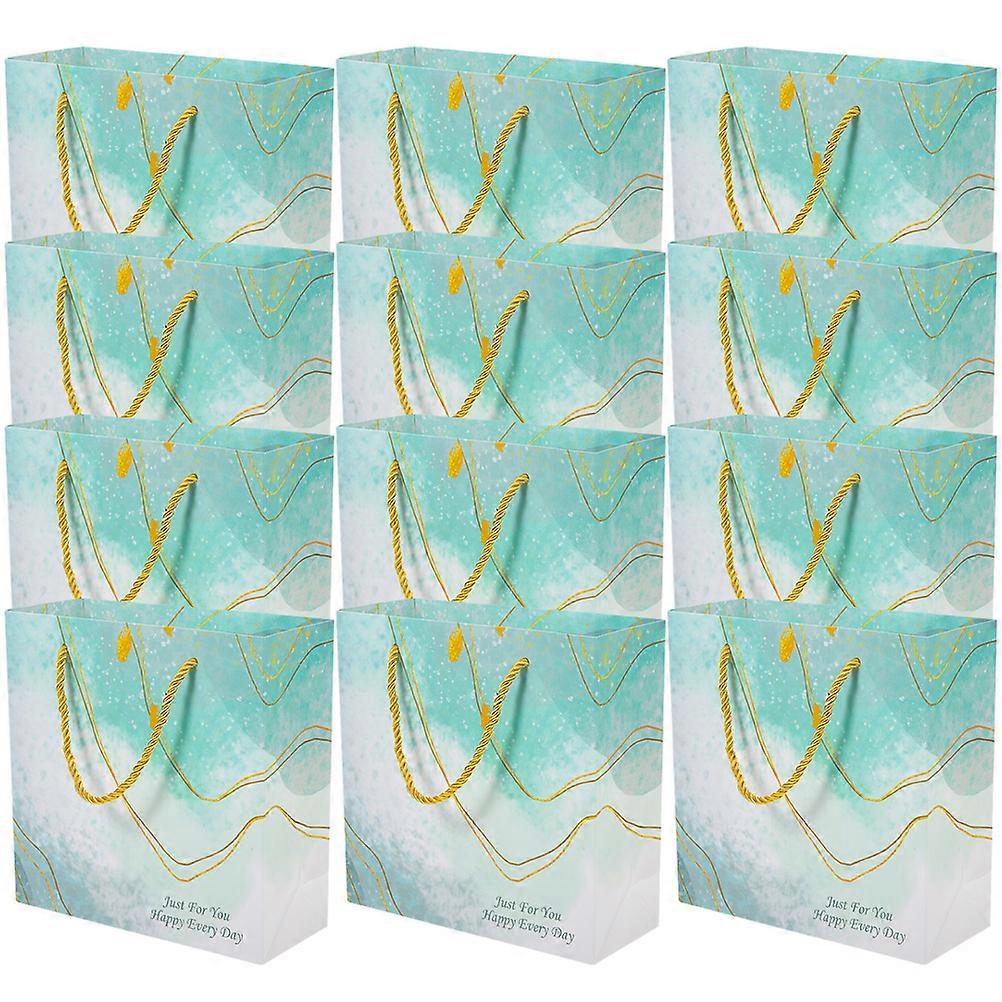Gift Bags Paper Gift Bag for Storage 12Pcs with Handles for Parties