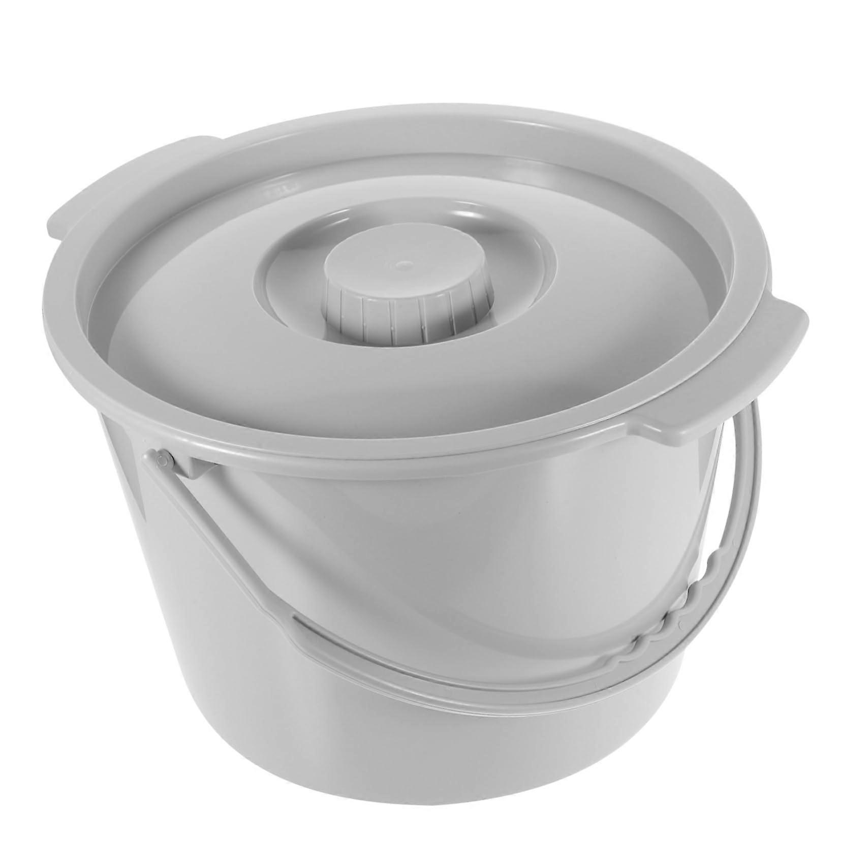 Portable Night Pot with Lid, Urine Pot for Camping, Splashproof and Odourless, Large Capacity for Outdoor Activities and Emergencies