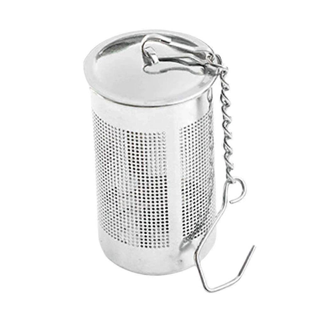 Steel Mesh Tea Infuser Strainers For Loose Leaf Tea With Chain Hook