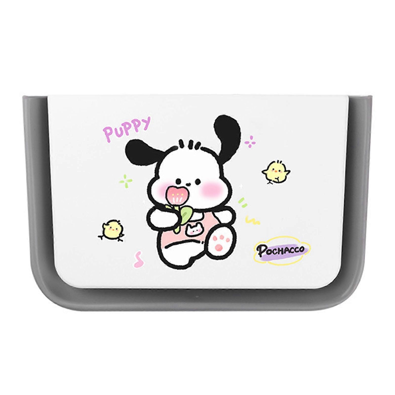 Portable Car Seat Back Storage Box Decorative Organizer with Cartoon Design Type 2